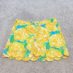 Lilly Pulitzer Scalloped Skort